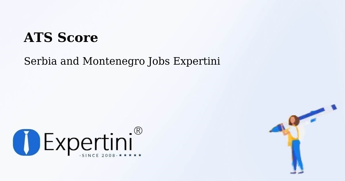 Resume ATS Score & Job Description Match Tool – Westlock - Serbia and Montenegro Jobs Expertini