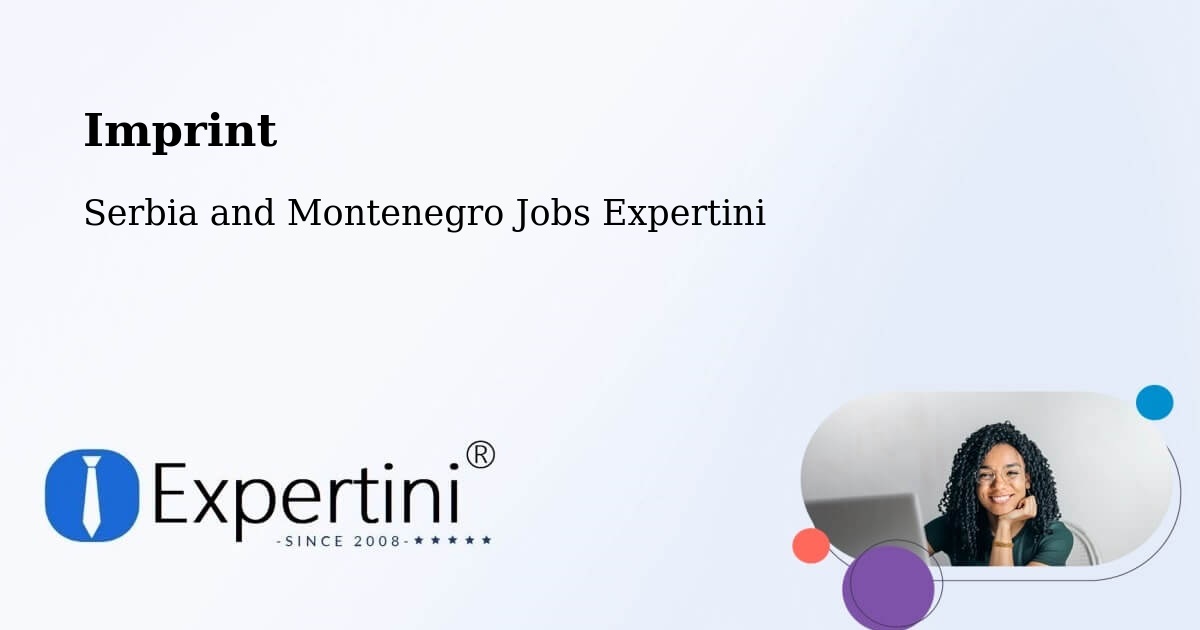 Imprint – Westlock - Serbia and Montenegro Jobs Expertini