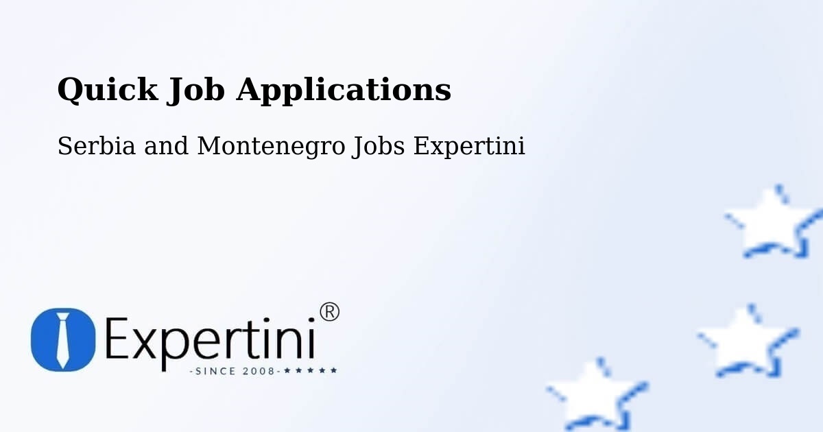 Quick Apply Feature – Westlock - Serbia and Montenegro Jobs Expertini