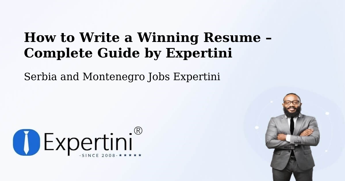 Resume Writing Guide for Job Seekers – Westlock - Westlock, Serbia and Montenegro Jobs Expertini